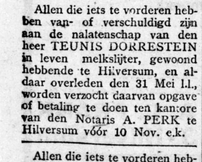 ‘In leven melkslijter’