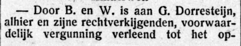 Vergunning voor een melkinrichting